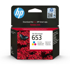 HP 653 Tri-color Original Ink Advantage Cartridge ink cartridge