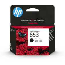 HP 653 Black Original Ink Advantage Cartridge ink cartridge