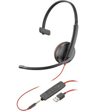 POLY Blackwire 3215 Monaural USB-A Headset