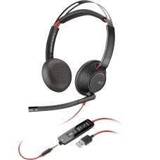 POLY Blackwire 5220 Stereo USB-A Headset (Bulk)