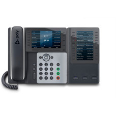 POLY Edge E550 and PoE-enabled IP phone