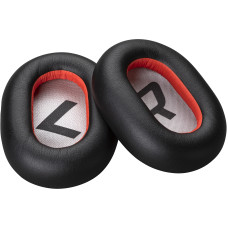 POLY Voyager 8200 Black Leatherette Ear Cushions (2 Pieces)