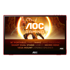 AOC 16G3 portable TV/monitor