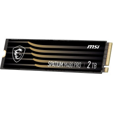 MSI SPATIUM M480 PRO PCIE 4.0 NVME M.2 2TB internal solid state drive