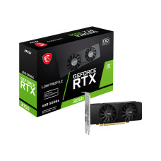 MSI GEFORCE RTX 3050 LP 6G OC graphics card