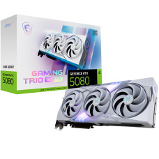 MSI GAMING GEFORCE RTX 5080 16G TRIO OC WHITE graphics card