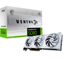 MSI VENTUS GEFORCE RTX 5080 16G 3X OC WHITE graphics card