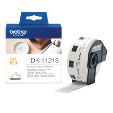 Brother DK-11218 printer label