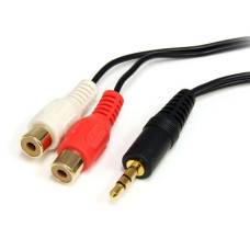 StarTech.com 6ft 3.5mm - 2x RCA audio cable