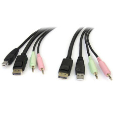 StarTech.com DP4N1USB6 KVM cable