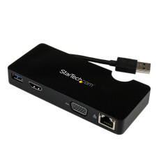 StarTech.com USB3SMDOCKHV laptop dock/port replicator