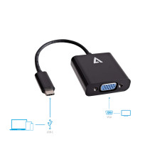 V7 V7UCVGA-BLK-1E USB graphics adapter