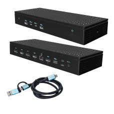 i-tec CA5MONITORDOCKPD laptop dock/port replicator