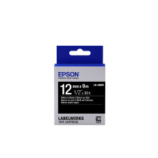 Epson LK-4BWV label-making tape