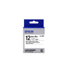 Epson Label Cartridge Standard Black/White 12mm (9m) label-making tape