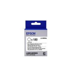 Epson LK-8WBWAA label-making tape