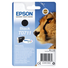 Epson Cheetah Singlepack Black T0711 DURABrite Ultra Ink ink cartridge