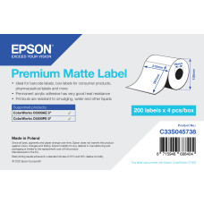 Epson C33S045738 printer label