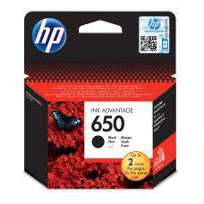 HP 650 Black Original Ink Advantage Cartridge ink cartridge