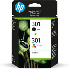 HP 301 2-pack Black/Tri-color Original Ink Cartridges ink cartridge